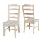 International Concepts Set of 2 Magnolia Chairs, Unfinished C-9P - alternate 9